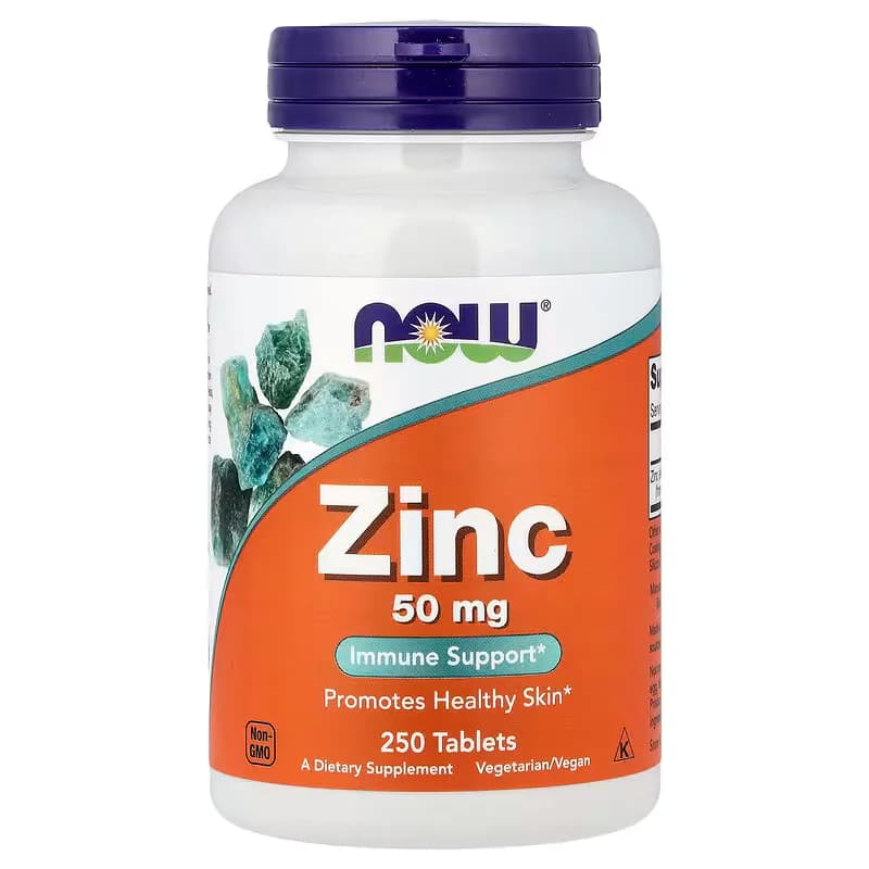 NOW Zinc 50mg 250 Tablets Price in Pakistan