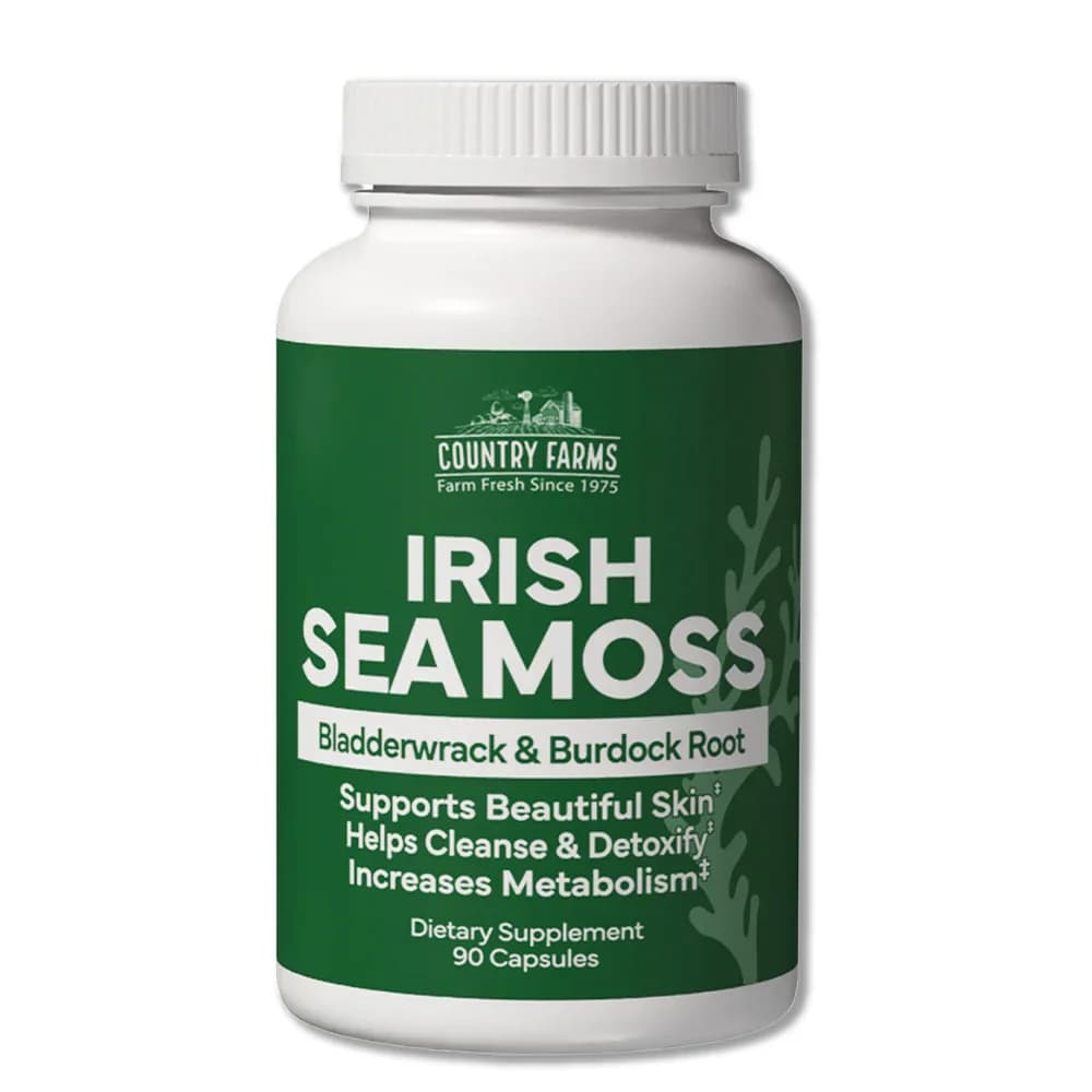 Country Farms Irish Sea Moss 90 Capsules