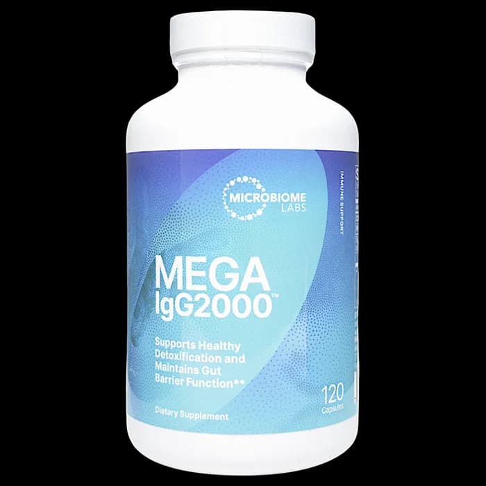 Microbiome Labs Mega IgG2000 120 Capsules