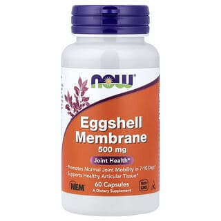 NOW Foods Eggshell Membrane 500 mg 60 Capsules