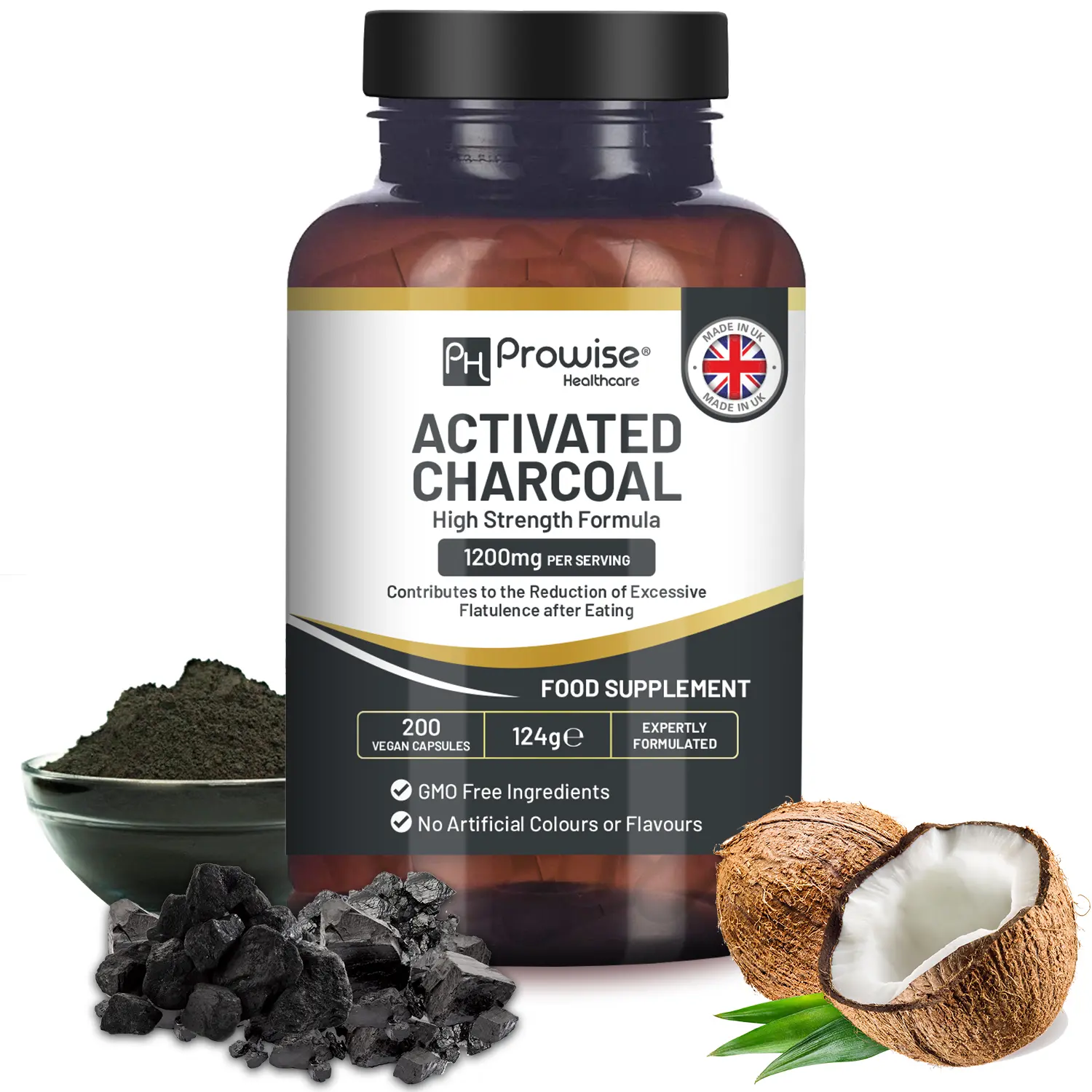 Prowise  Activated Charcoal capsules