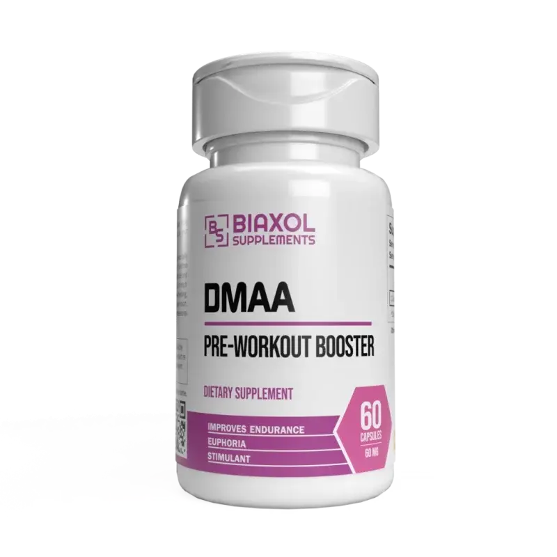 Biaxol DMAA Pre-Workout Booster Capsules