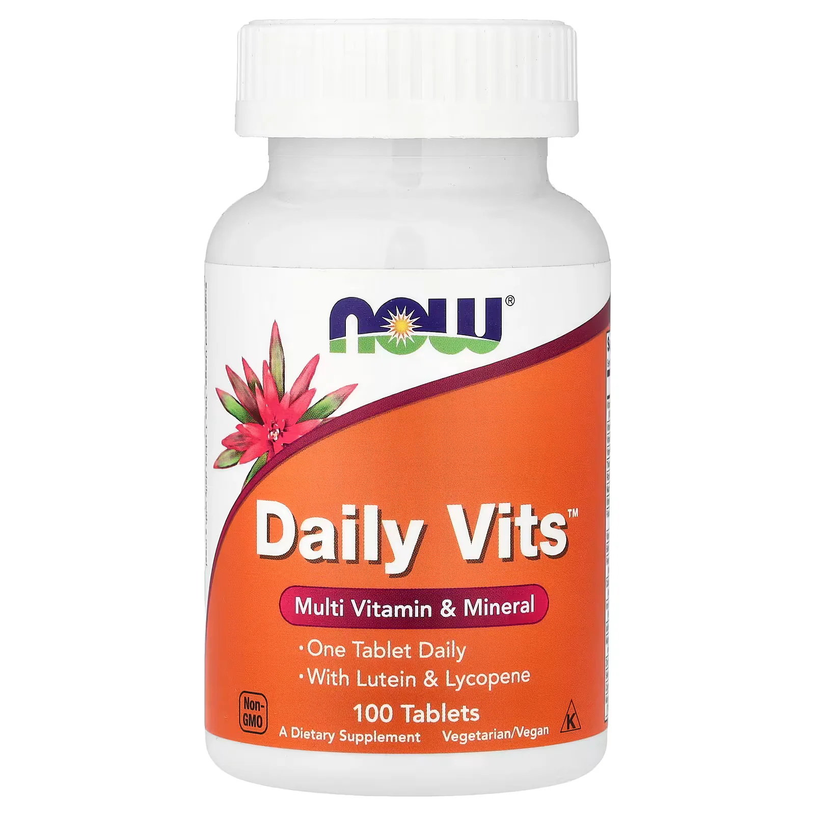 NOW Foods Daily Vits, Multi Vitamin, Mineral Tablets