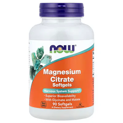 NOW Foods Magnesium Citrate Softgels