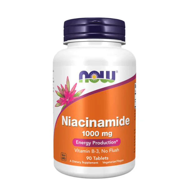 NOW Foods Niacinamide 90 Tablets