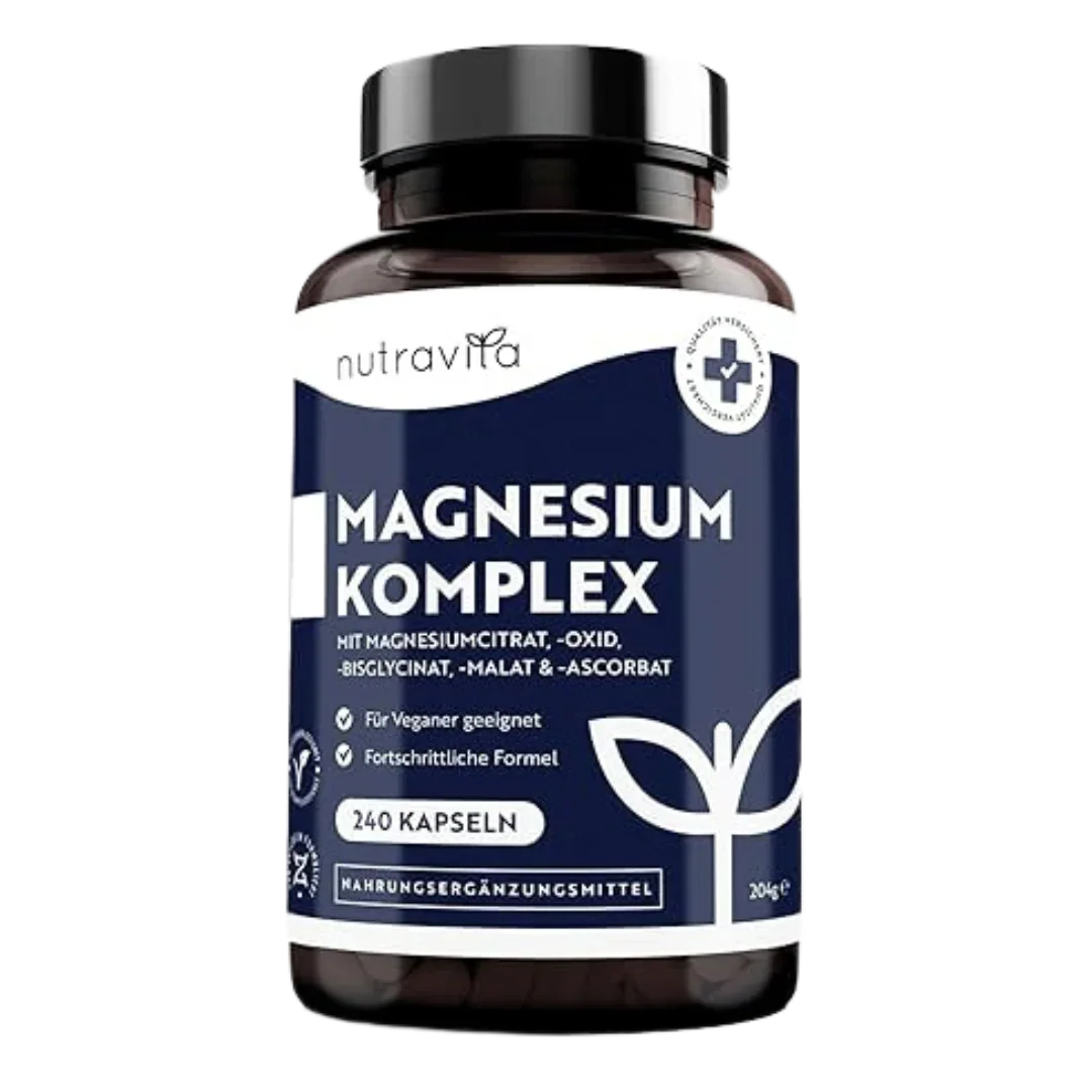 Nutravita Complete Magnesium 1146mg 240 Vegan Magnesium Complex Capsules