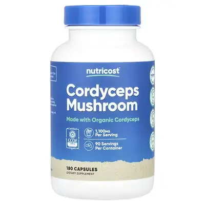 Nutricost, Cordyceps Mushroom Capsules