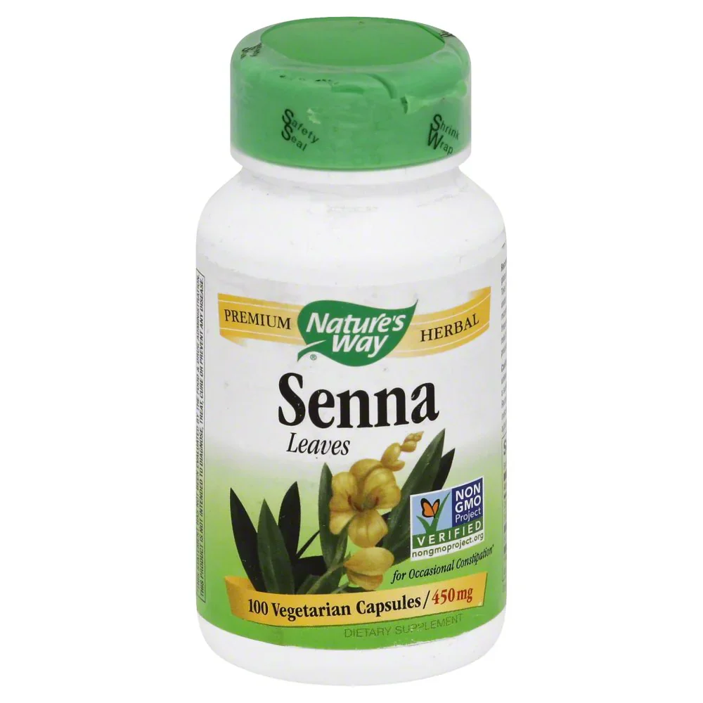 Nature's Way Senna Leaves capsules