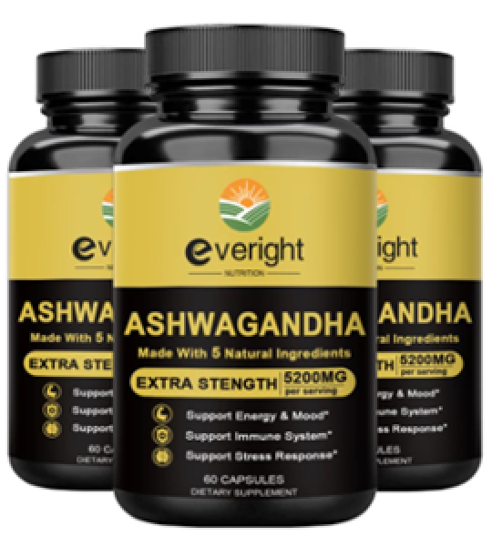 Everight Ashwagandha 5200mg Capsules