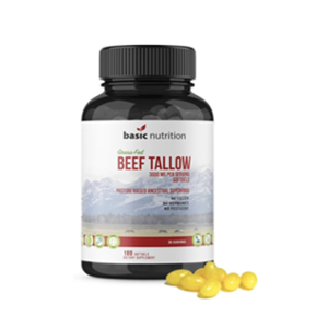 Basic Nutrition Grass-fed Beef Tallow Supplement