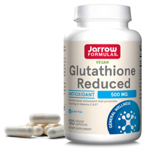 Jarrow Formulas Vegan Glutathione Reduced 500 Mg