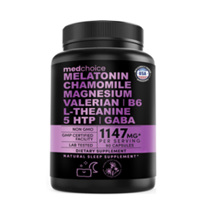 MedChoice Melatonin Chamomile Magnesium Capsules