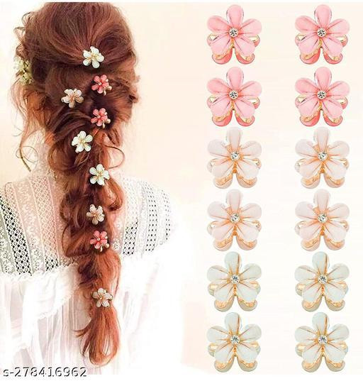 Braided Hair Small Flower