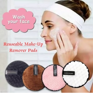 3/4Pcs Microfiber Makeup Remover