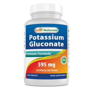 Best Naturals Potassium Gluconate 595 Mg Capsules