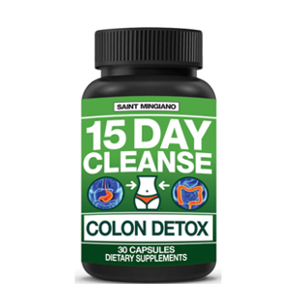 Saint Mingiano 15 Day Cleanse Colon Detox Capsules