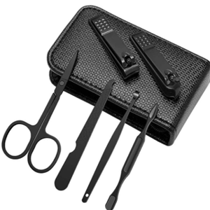 Bright Black Nail Clipper Set