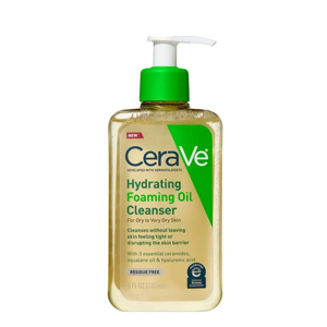 Cerave Hydrating Foaming Oil Cleanser