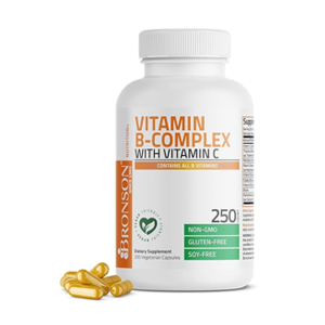 Bronson Vitamin B Complex With Vitamin C Capsules