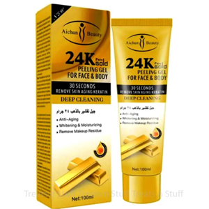 24K Peeling Gel For Face & Body Deep Cleaning