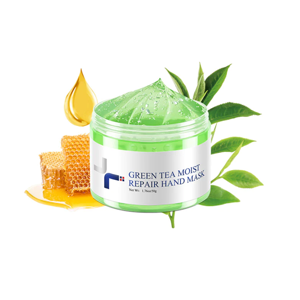 Fair King Green Tea Moist Repair Hand Mask