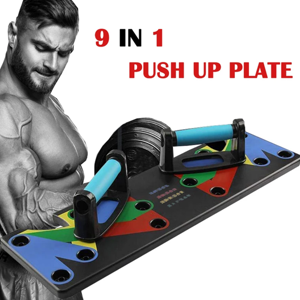 9 in 1 Push Up Rack Board Men Women Fitness