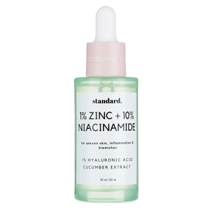 Standard 1% Zinc + 10% Niacinamide Serum