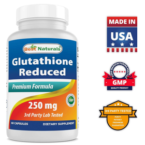 Best Naturals Glutathione Reduced 250 Mg Capsules