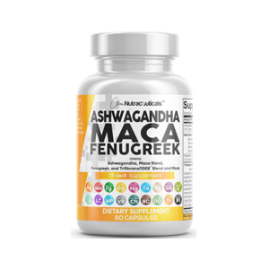 Clean Nutraceuticals Ashwagandha Maca Fenugreek