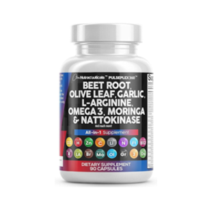 Clean Nutraceuticals Beet Root, L-arginine Capsules