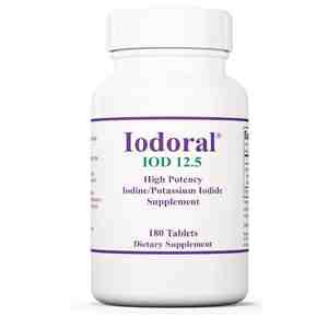 Optimox Iodoral IOD-12.5 – High Potency Iodine– 180 Tablets