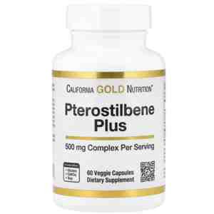 California Gold Nutrition Pterostilbene Plus