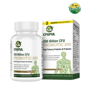 CFUFUL  200 Billion Cfu Probiotics 200 Capsules