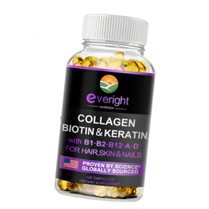 Everight Collagen Biotin Keratin Capsules