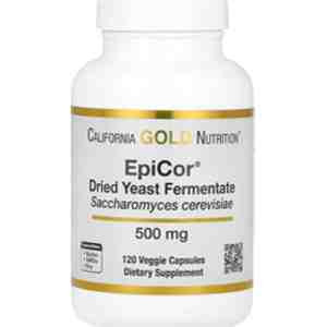 California Gold Nutrition EpiCor® Dried Yeast Fermentate 500 mg
