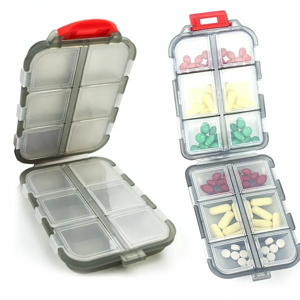 Travel Pill Box Moisture-Proof Organizer Ket