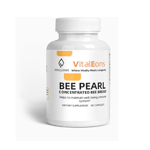 VitalEons Bee Pearl Concentrated Bee Bread Capsules