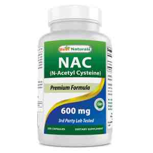 Best Naturals NAC (N-Acetyl Cysteine) 600 mg