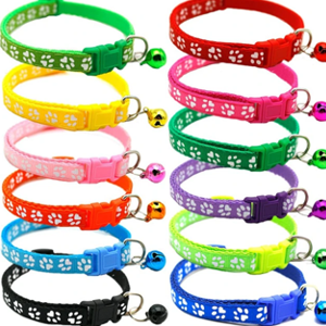 Paw Pet Collar with Bell