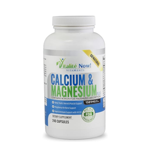 Vitalite Now Calcium & Magnesium Plus Capsules