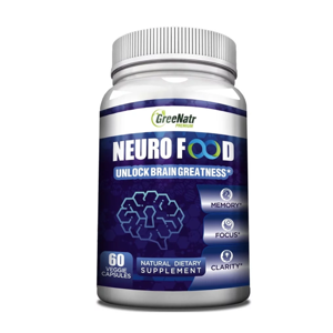 GreeNatr Premium Neuro Food Focus Supplement