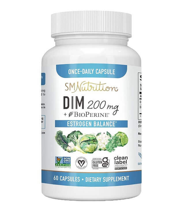 Sm Nutrition Dim 200 Mg Estrogen Balance