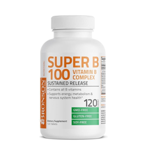 Bronson Super Vitamin B 100 Complex Tablets