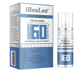 Ibealee Men Gospel 60 Minutes Delay Spray