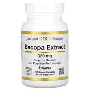 California Gold Nutrition Bacopa Extract with 320 mg