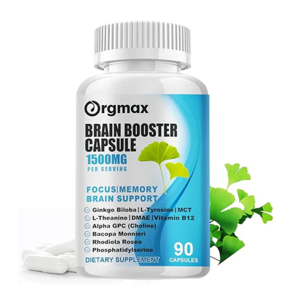 Orgmax Brain Booster 1500 Mg Capsules