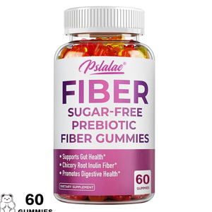 Pslalae Fiber Sugar Free Prebiotic Fiber Gummies