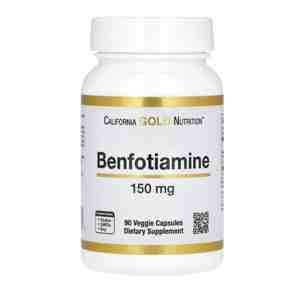 California Gold Nutrition Benfotiamine 150 mg