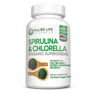 Allied Life Sciences Spirulina & Chlorella Capsules