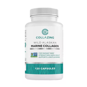 Collazing Wild Alaskan Marine Collagen Capsules